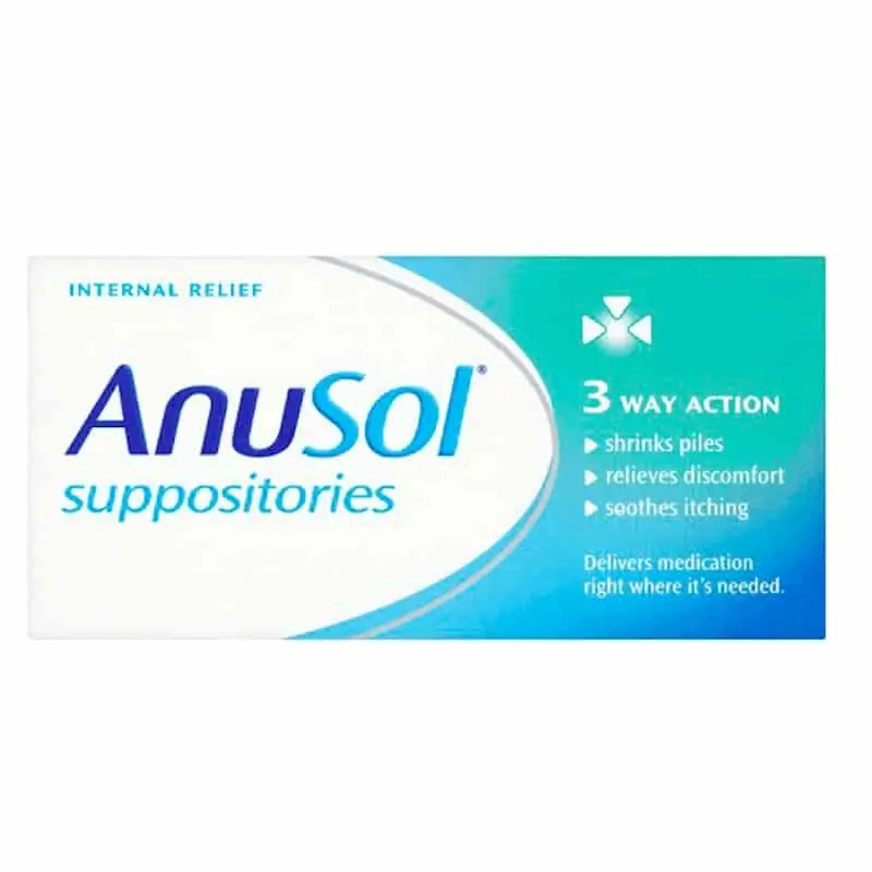 Anusol Suppositories – 24 Suppositories