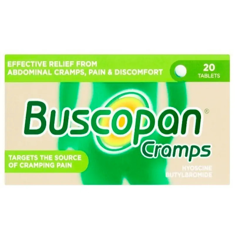Buscopan Cramps 20 Tablets