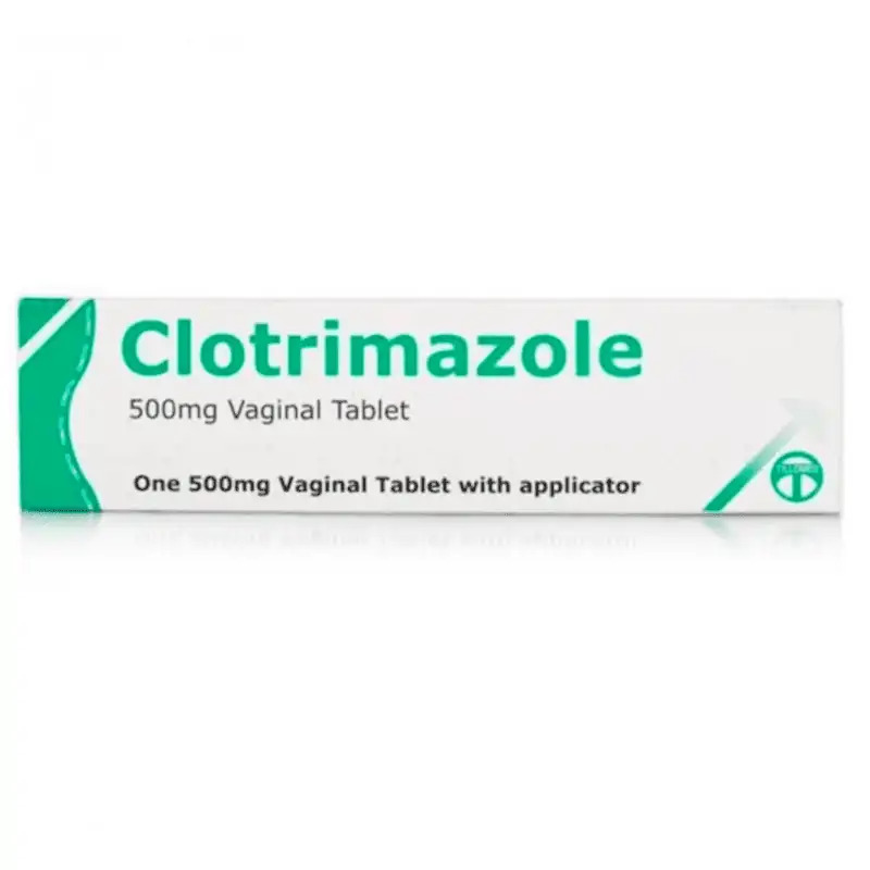 Clotrimazole Vaginal Pessary 500mg – 1 Tablet
