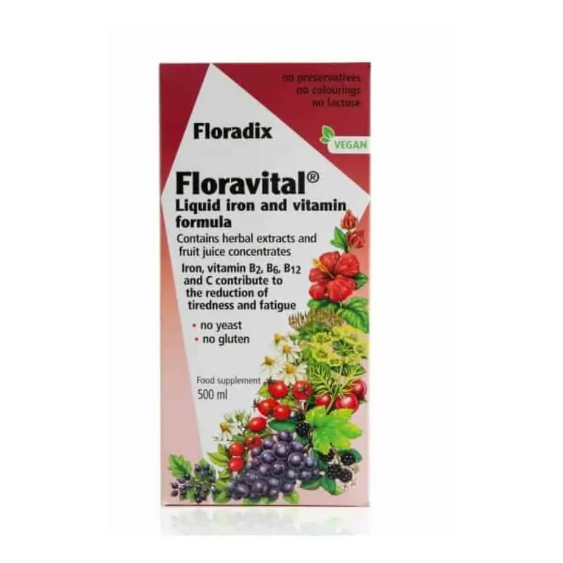 Floradix 250ml Liquid Iron And Vitamin Formula