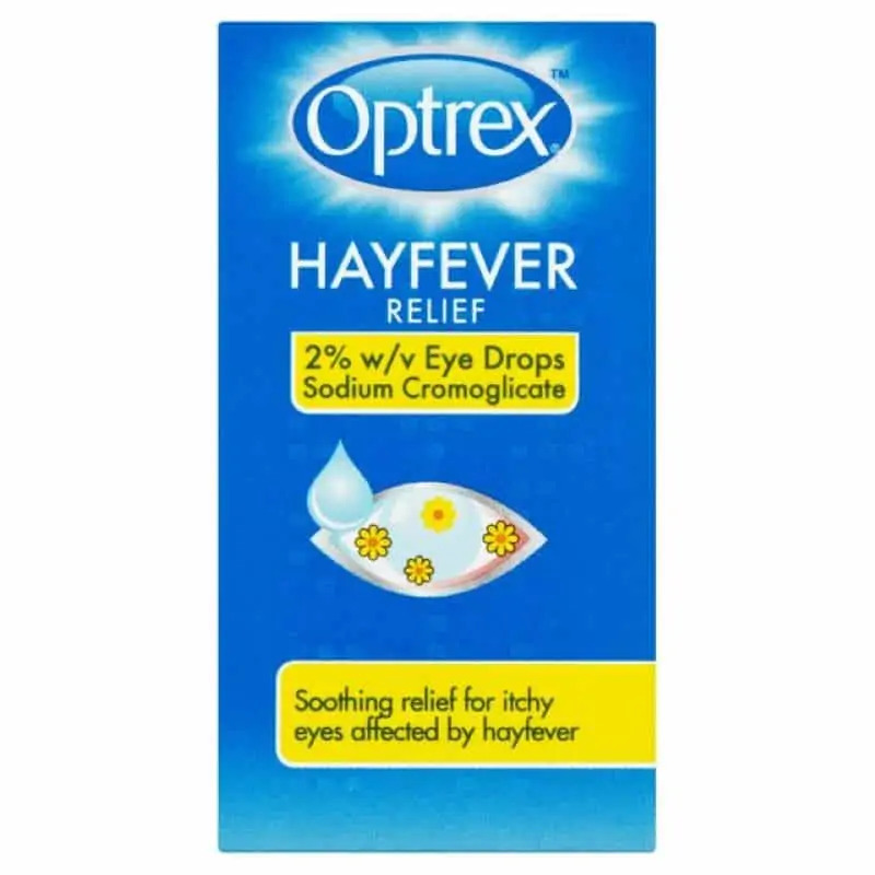 Optrex Hay Fever Relief Drops – 10ml