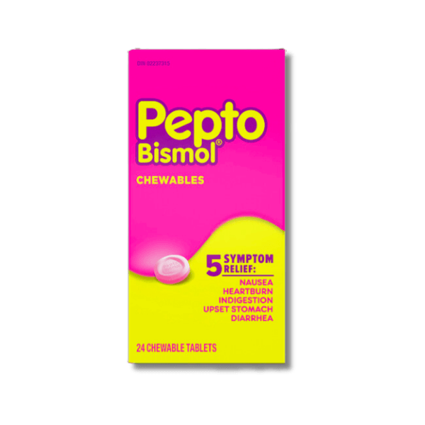 Pepto-Bismol Chewable 12 Tablets
