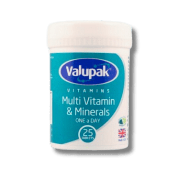 Valupak Vitamins Multivitamin & Minerals 25 Tablets