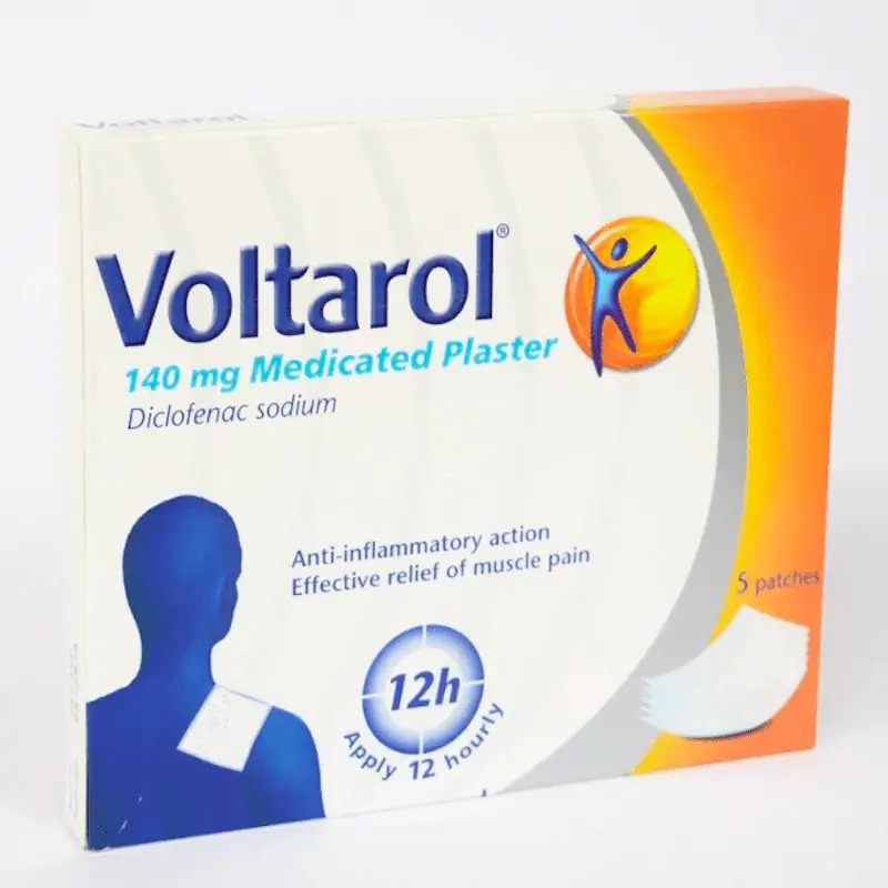 Voltarol Medicated Plaster 5 Patches