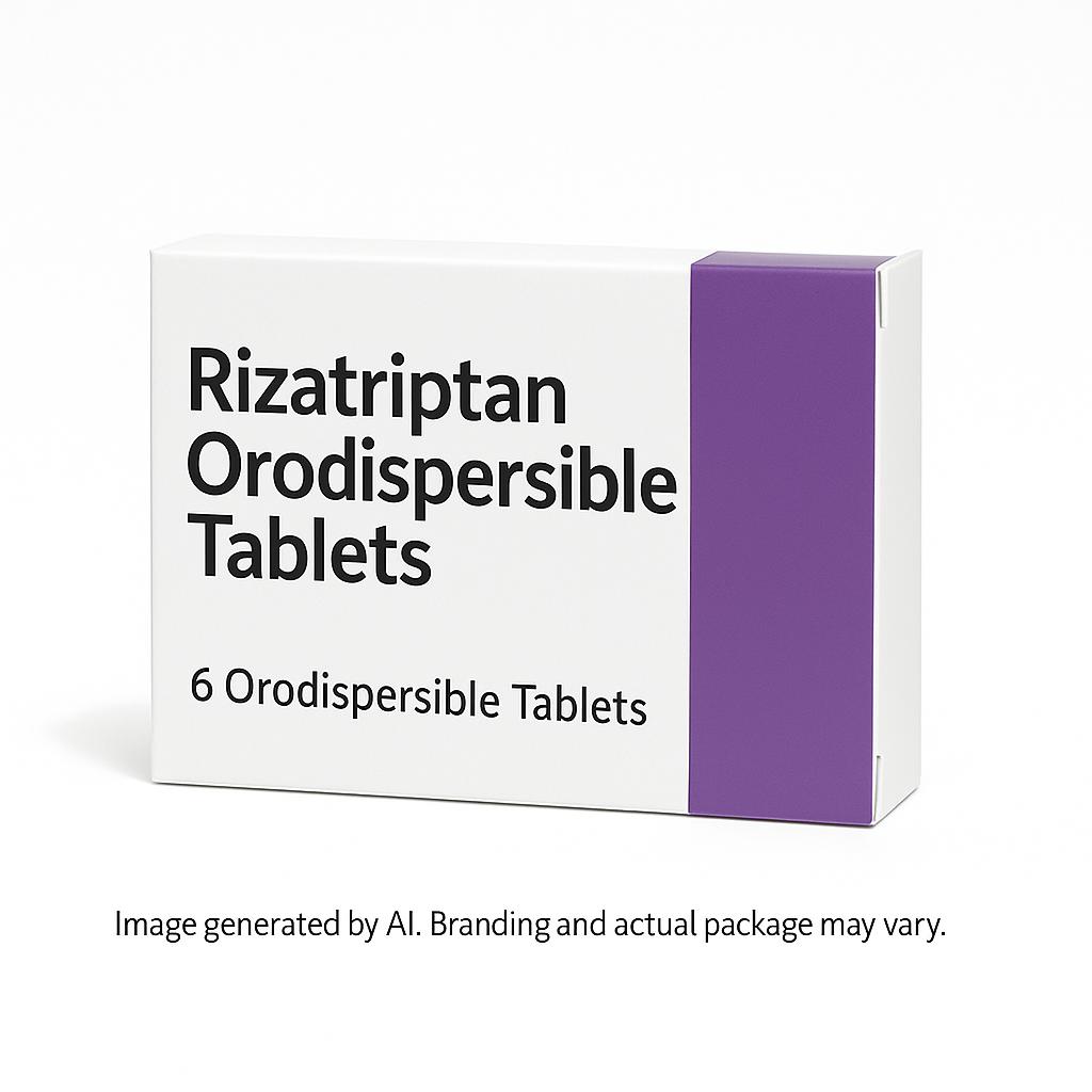 Rizatriptan Orodispersible Tablets Packaging